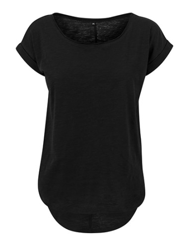BUI-BY036-Ladies Long Slub Tee